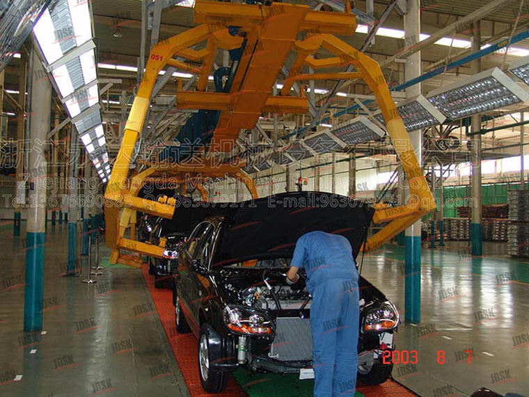 新能源汽車生產線，新能源汽車流水線，新能源汽車輸送線浙江永達專業(yè)定制